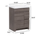 Muriel 24.5" W vanity with drawers dimensions: 24.5" W x 16.75" D x 34.13" H